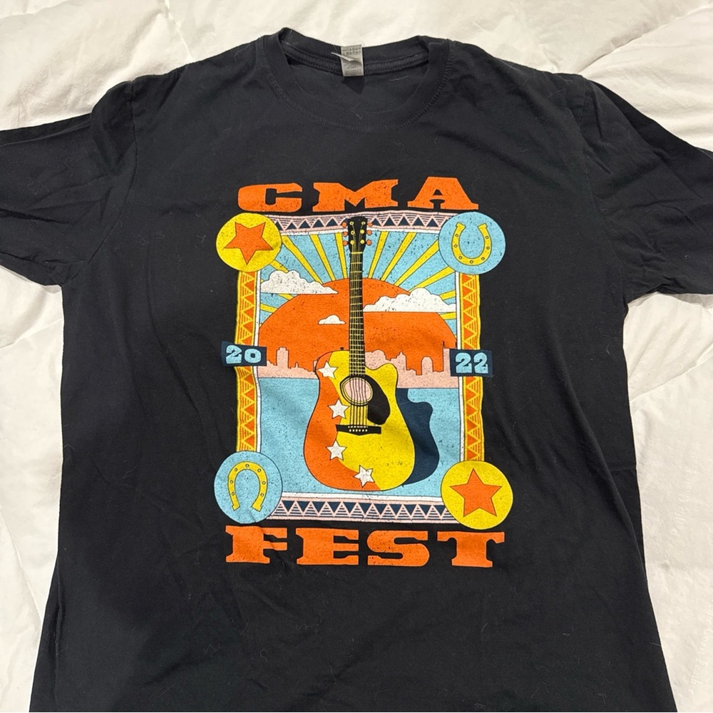 Gildan Black CMA Fest Graphic Tee